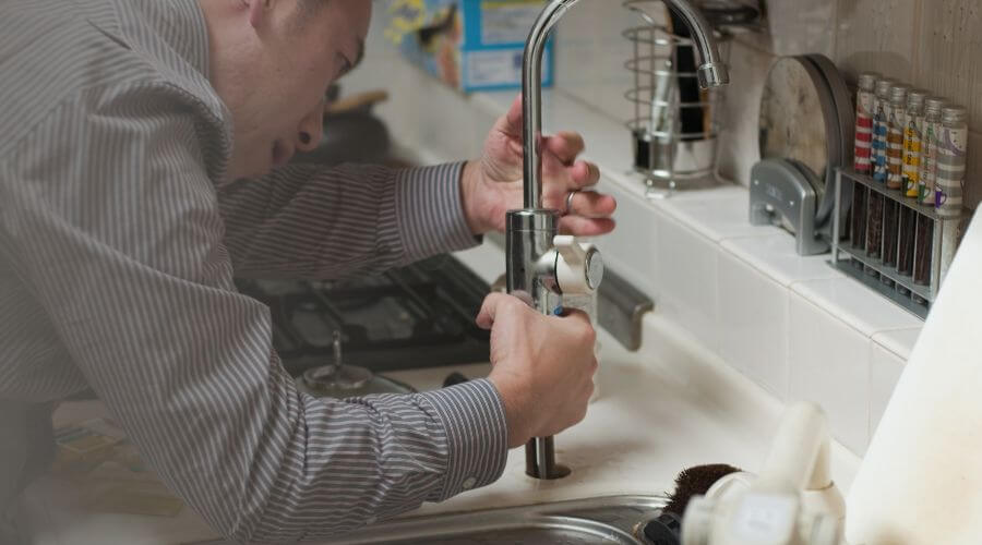 Professional bathroom faucet installation in Sheboygan, WI